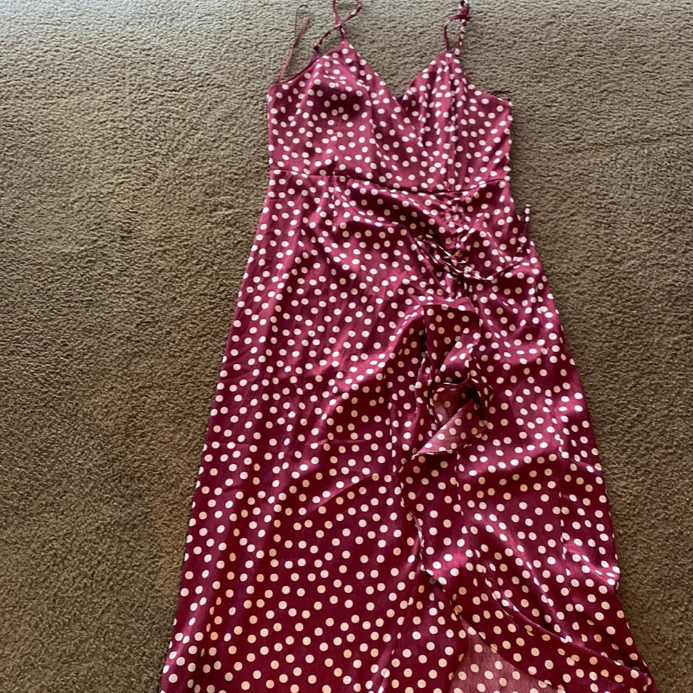 New VICI polka dot dress size large